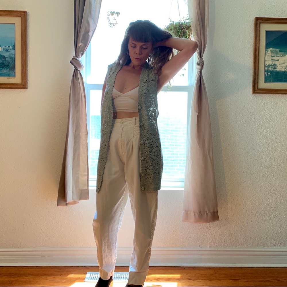 Vintage Crochet Dress - Picture 1 of 7